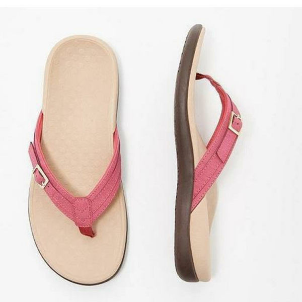 Papuci casual cu curele și cataramă din imitație de piele