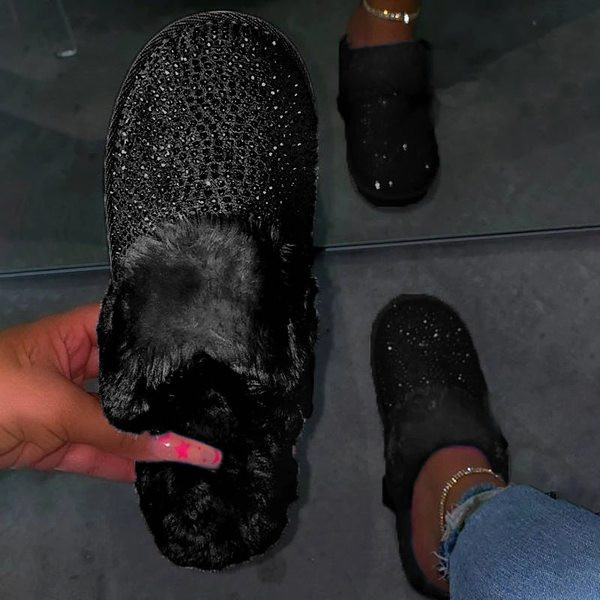 Domaće papuče s kamenčićima