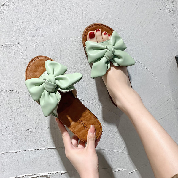 Papuci casual dama - talpa plata si panglica din piele ecologica