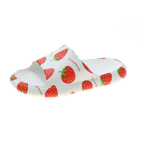 Papuci de vară de damă din cauciuc cu aplicație