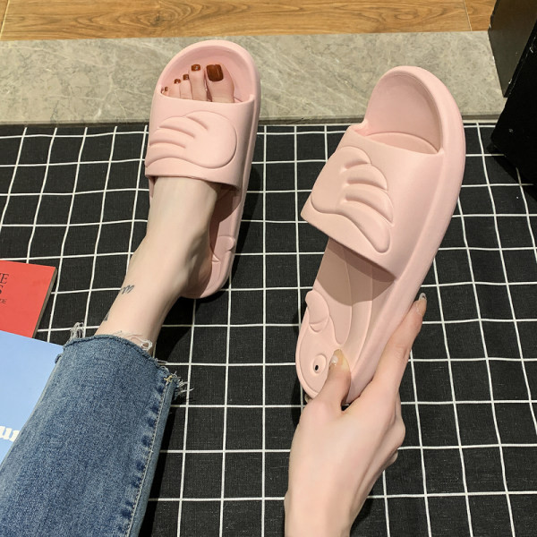 Gumene ženske ljetne papuče za plažu