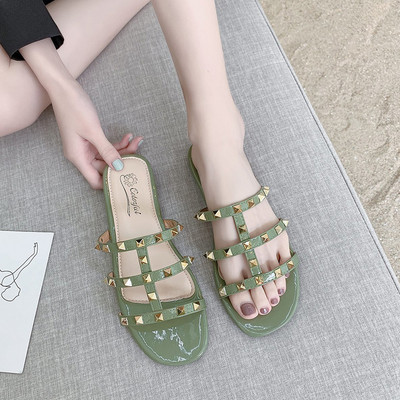 Γυναικείες casual παντόφλες με τρουξ σε τρία χρώματα