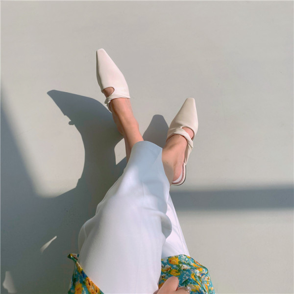 Papuci casual dama in mai multe culori - model ascutit