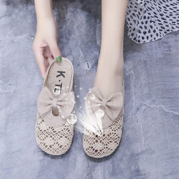 Papuci de dama actuali cu panglica