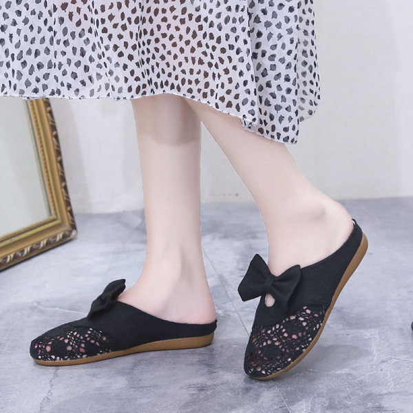 Papuci de dama actuali cu panglica