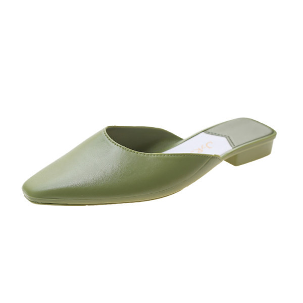 Papuci dama model ascutit - din piele ecologica