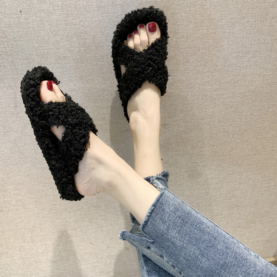 Papuci casual de damă cu talpă plată