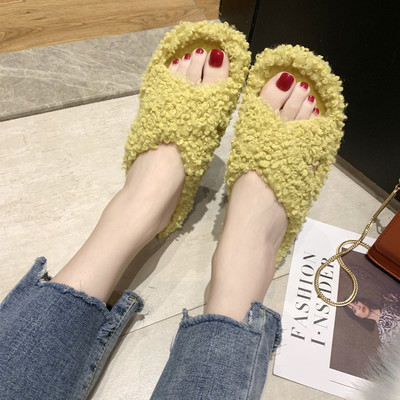 Papuci casual de damă cu talpă plată