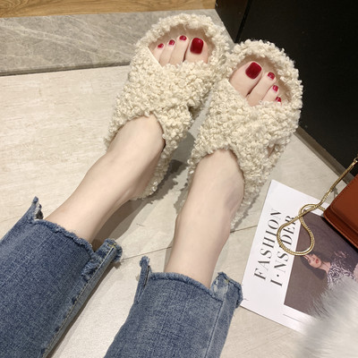 Papuci casual de damă cu talpă plată