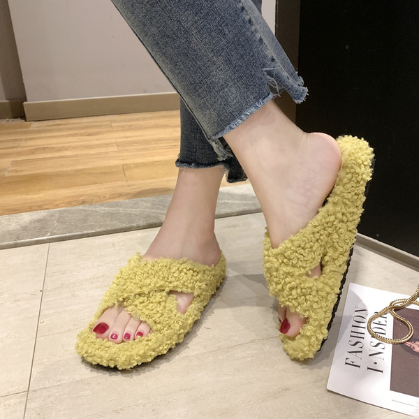 Papuci casual de damă cu talpă plată