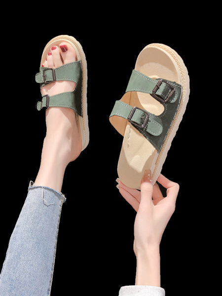 Papuci casual dama cu talpa plata in mai multe culori