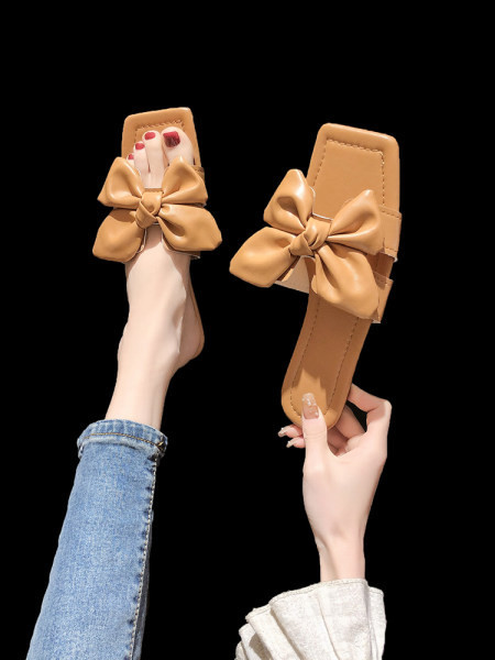 Papuci dama cu panglica si talpa plata in diferite culori