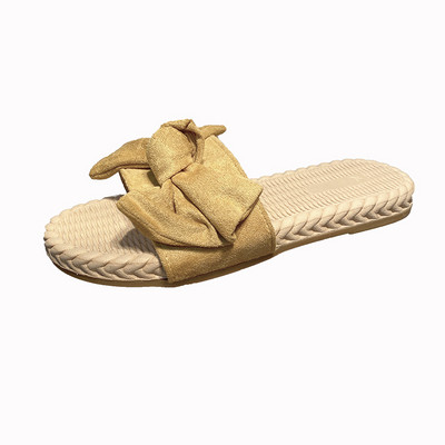 Καθημερινές γυναικείες παντόφλες με σουέτ κορδέλα