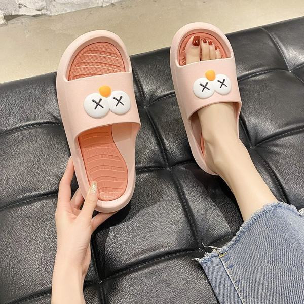 Papuci dama cu elemente 3D in mai multe culori