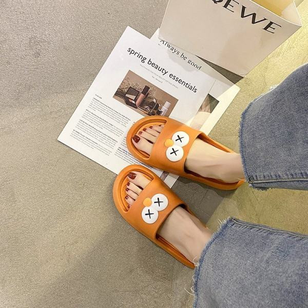 Papuci dama cu elemente 3D in mai multe culori