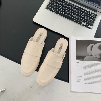 Νέο μοντέλο παιδικές γυναικείες δερμάτινες παντόφλας