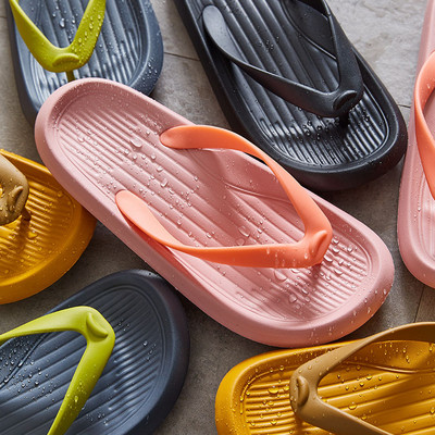 Flip-flops de damă casual din silicon - prin degetele de la picioare