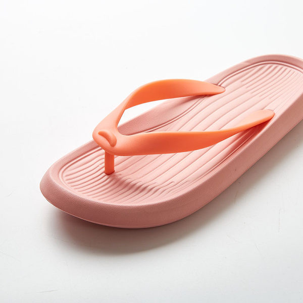 Flip-flops de damă casual din silicon - prin degetele de la picioare