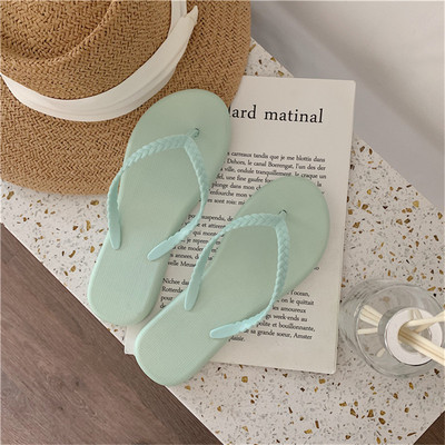 Ženske casual papuče s vrhovima s namotanim potplatom