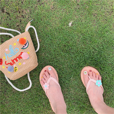 Ženske casual papuče s vrhovima s namotanim potplatom