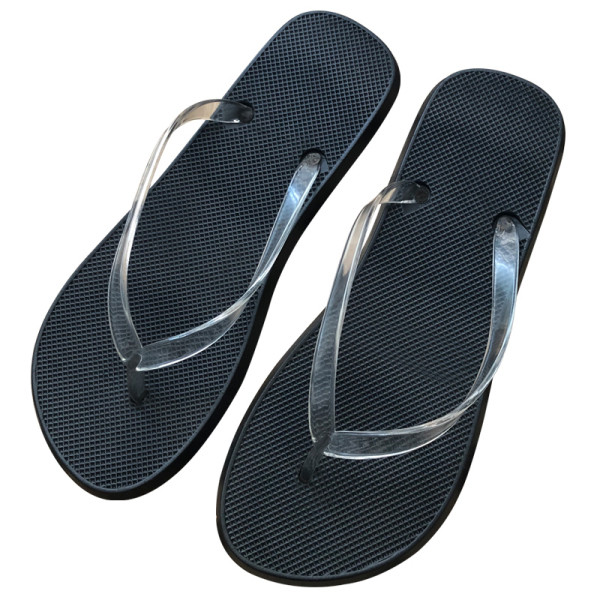 Șlapi de damă cu bretele din silicon