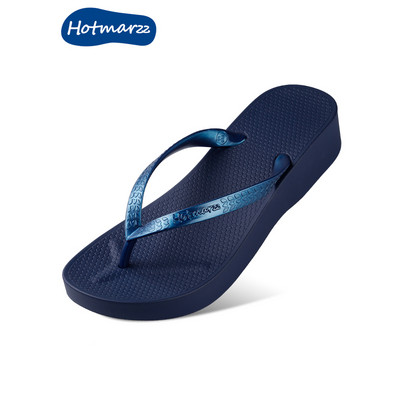 Model nou de papuci de plaja de dama prin degetele de la picioare - mai multe culori