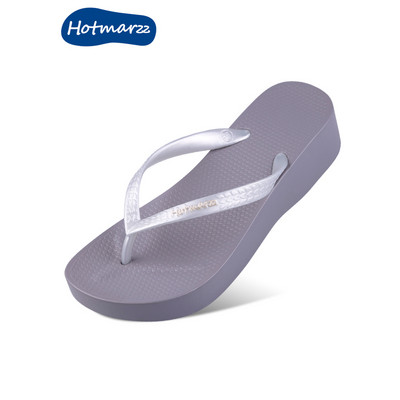 Model nou de papuci de plaja de dama prin degetele de la picioare - mai multe culori