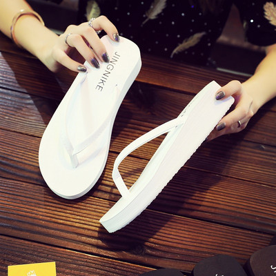 Νέο μοντέλο γυναικείες παντόφλες  σε πλατφόρμα σε διάφορα χρώματα