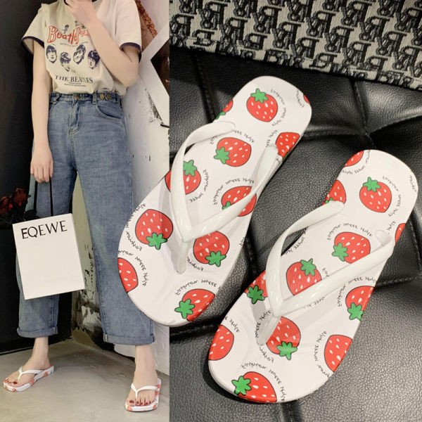 Ženske japanke s aplikacijom