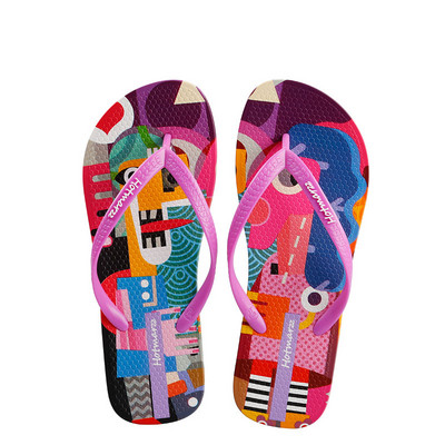 Χρωματιστές γυναικείες παντόφλες