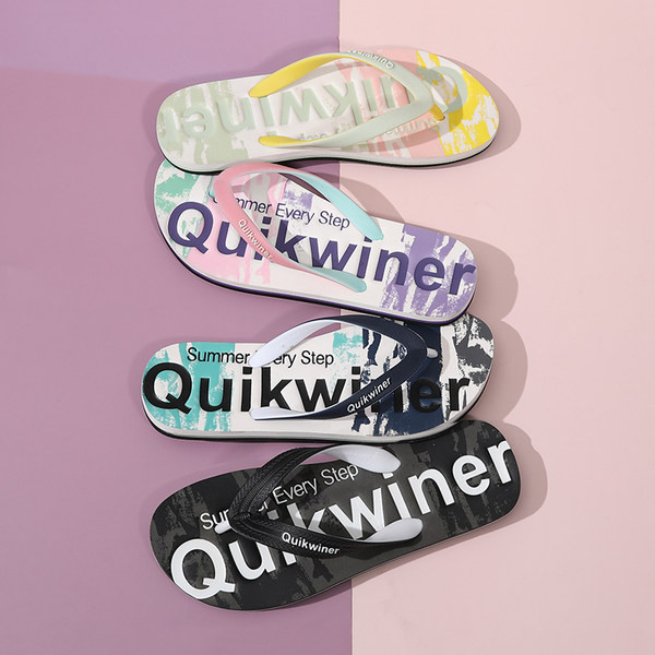 Papuci de plajă casual de damă cu curea din silicon