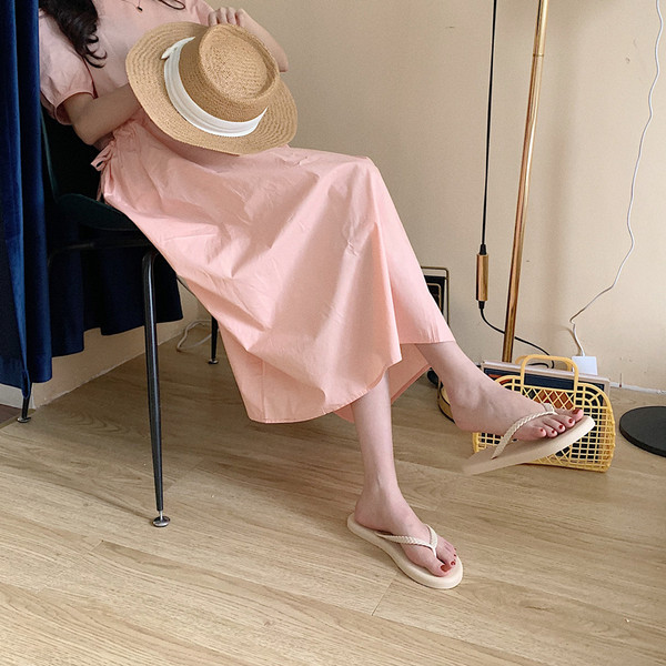 Model uni de papuci de dama in trei culori