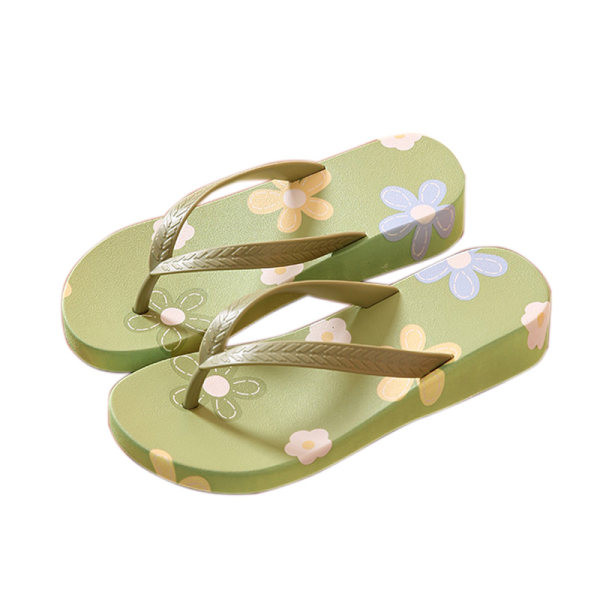 Ležerne japanke za plažu s cvjetnim uzorkom