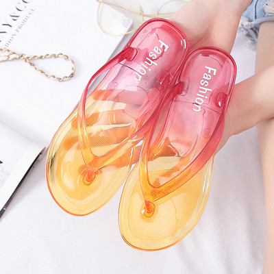 Ženske silikonske papuče sa ravnim potplatom - više modela