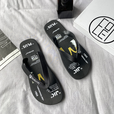 Ležerne japanke s natpisima