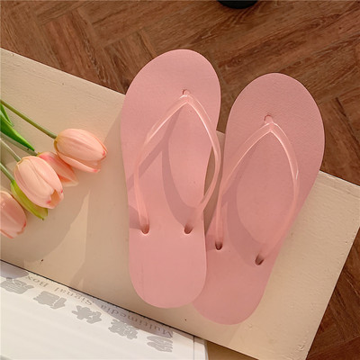 Slapi casual model simplu cu bretele din silicon