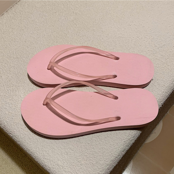 Slapi casual model simplu cu bretele din silicon