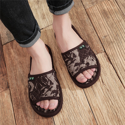 Παντόφλες casual γυναίκες με χρωματιστό μοτίβο σε διαφορετικά χρώματα