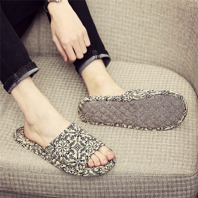 Παντόφλες casual γυναίκες με χρωματιστό μοτίβο σε διαφορετικά χρώματα