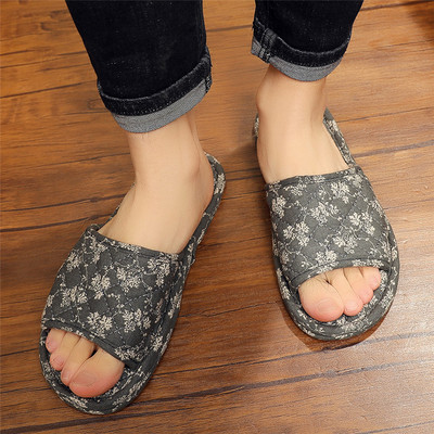 Παντόφλες casual γυναίκες με χρωματιστό μοτίβο σε διαφορετικά χρώματα