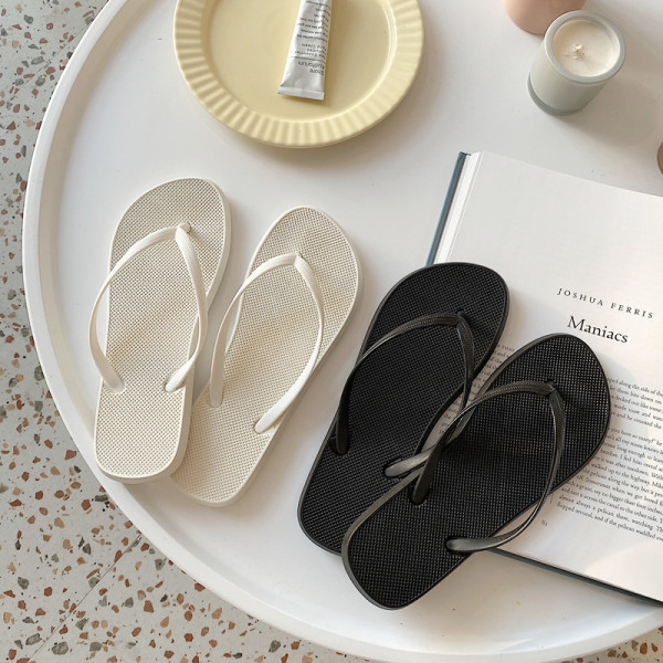 Papuci casual de dama potriviti pentru plaja in doua culori