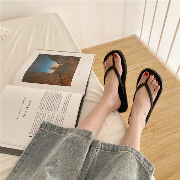 Papuci casual de dama potriviti pentru plaja in doua culori