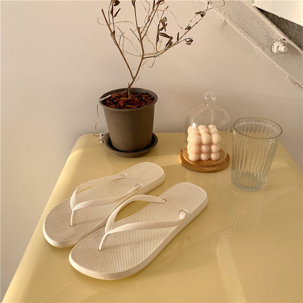 Papuci casual de dama potriviti pentru plaja in doua culori