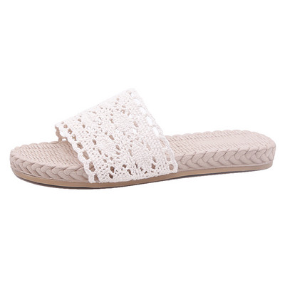 Νέο μοντέλο γυναικείες παντόφλες με επίπεδη σόλα σε τρία χρώματα