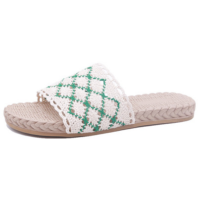 Νέο μοντέλο γυναικείες παντόφλες με επίπεδη σόλα σε τρία χρώματα