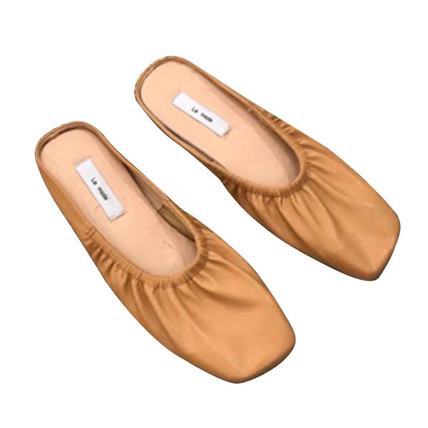 Ženske casual papuče od umjetne kože - u četiri boje