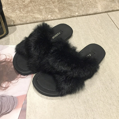 Νέο μοντέλο γυναικείες παντόφλες με επίπεδη σόλα - πολλά χρώματα