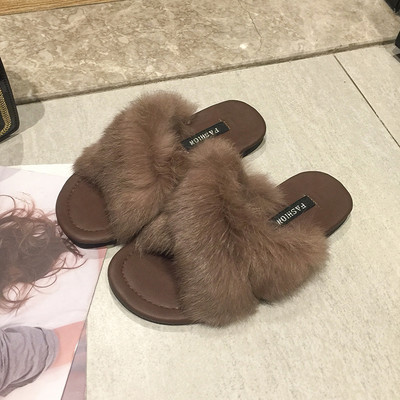 Νέο μοντέλο γυναικείες παντόφλες με επίπεδη σόλα - πολλά χρώματα