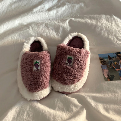 Γυναικείες παντόφλες με επίπεδη σόλα σε δύο χρώματα