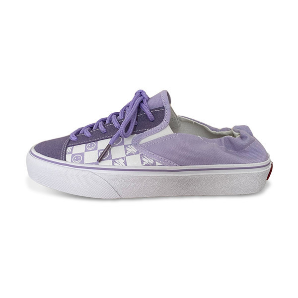 Ženske patike tipa papuče od tekstila sa aplikacijom